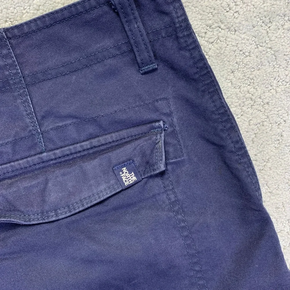 The North Face Cargo Pants Mens 38 Reg Navy Blue Cargo Hiking Utility‎ Gorpcore